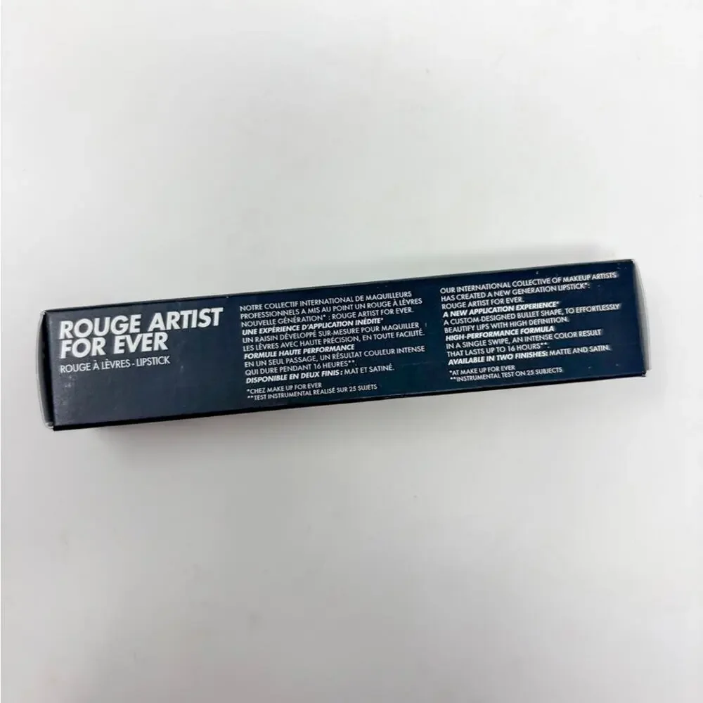 NEW Makeup Forever Lipstick - Captivating Flush-Cool Blush Nude-Matte-MSRP $29